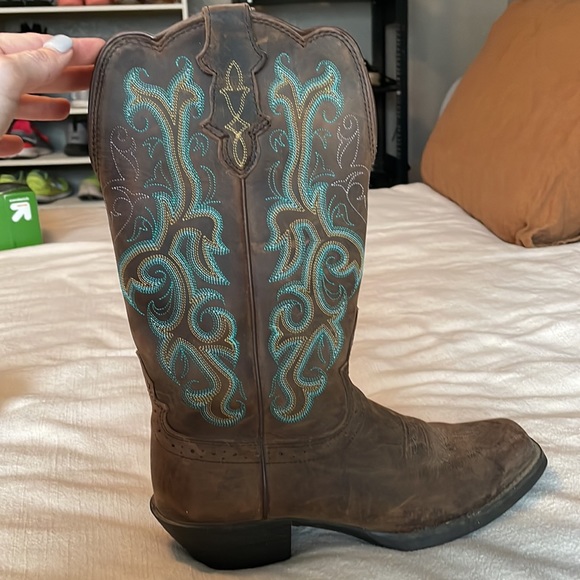 Justin Cowboy boots - size 7 - Picture 2 of 8